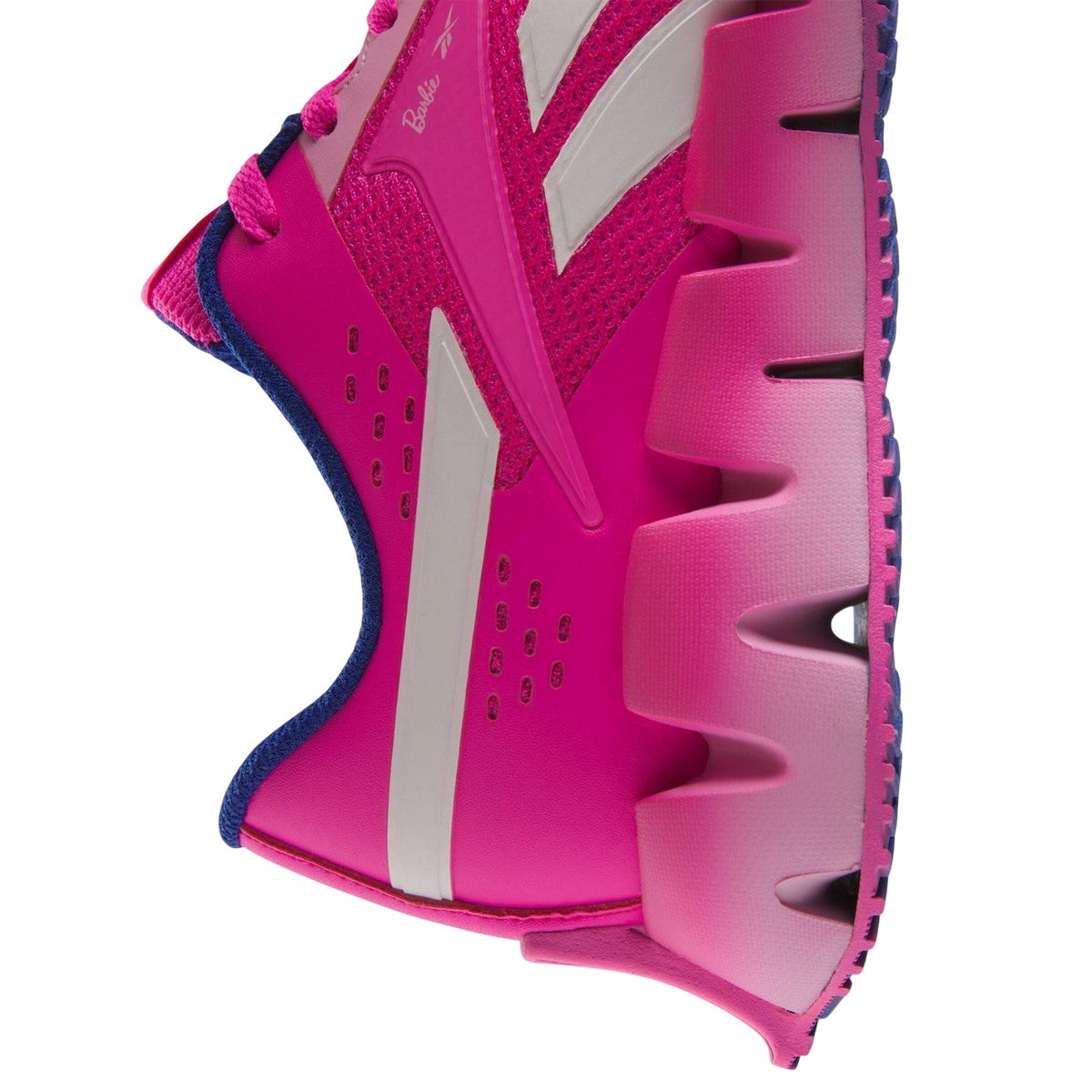Pink - Close up - Reebok Childrens-Kids X Barbie Zig Dynamica 2 Trainers