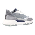 White-Grey - Pack Shot - Lavair Mens Pacific 2.0 Leather Trainers