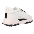 White-Black - Pack Shot - Lavair Mens Pacific 2.0 Leather Trainers
