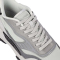 Grey - Pack Shot - Lavair Mens Pacific 2.0 Leather Trainers