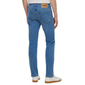 Turquoise - Back - Boss Mens Delaware3-1 Slim Jeans