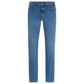 Turquoise - Front - Boss Mens Delaware3-1 Slim Jeans