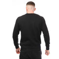 Black - Back - DKNY Mens Tonal Logo Crew Neck Sweatshirt