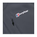 Grey - Pack Shot - Berghaus Mens Prism InterActive Polartech Half Zip Fleece Jacket
