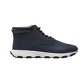 Navy - Side - Timberland Mens Winsor Park Leather Lace Up Boots