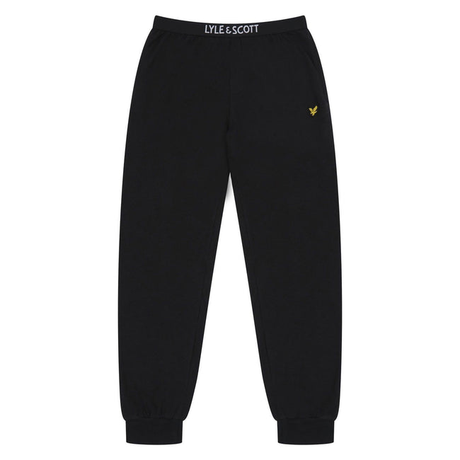 Black - Lifestyle - Lyle & Scott Childrens-Kids Loungewear Set