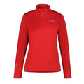 Red - Front - Icepeak Womens-Ladies Ferndale Base Layer Top