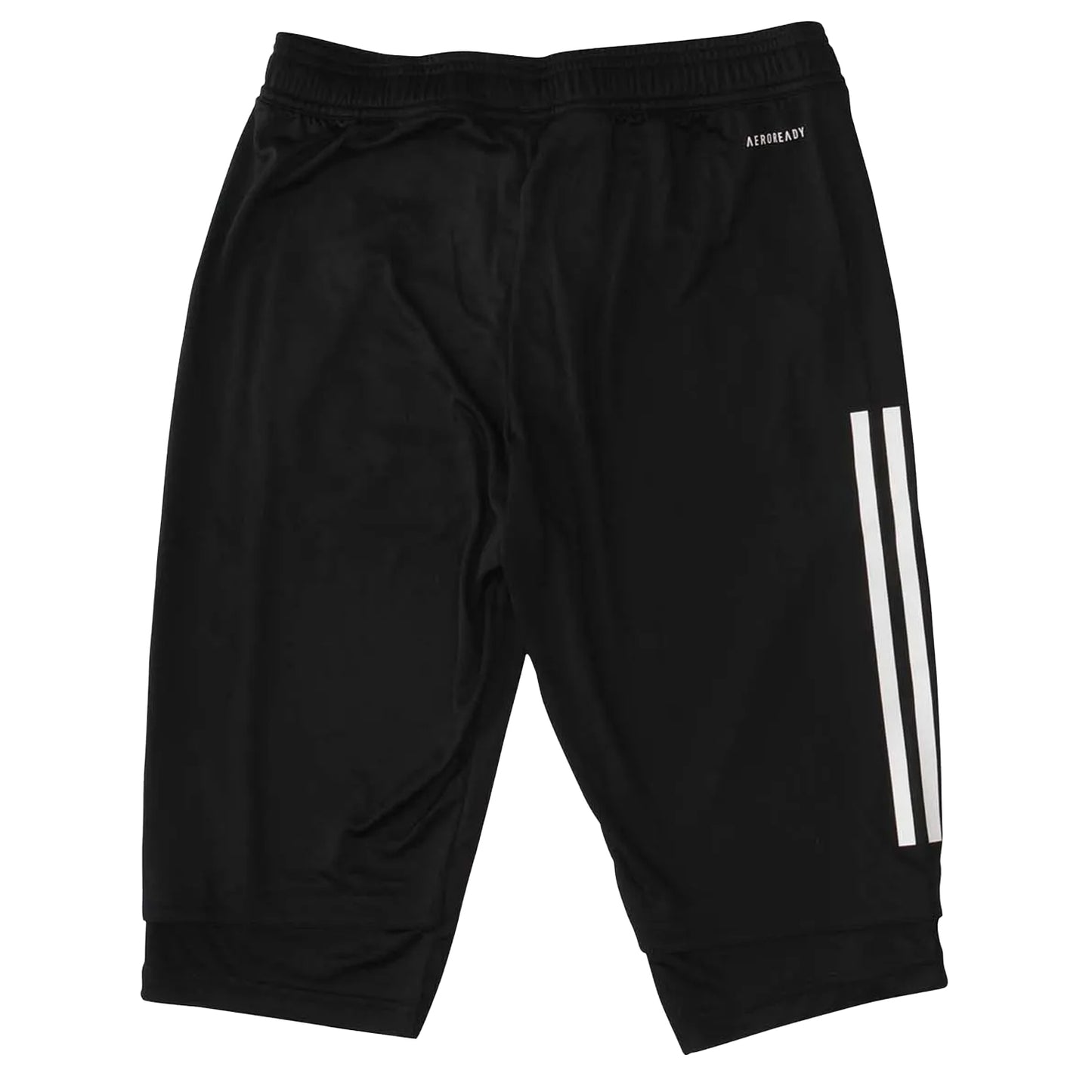 Black-White - Back - Adidas Childrens-Kids Condivo 20 3-4 Shorts