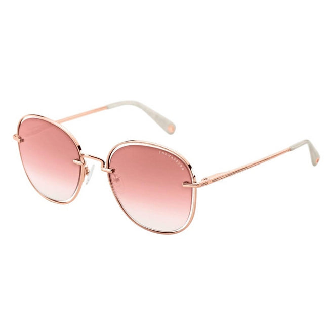 Pink - Lifestyle - Thomas Sabo Unisex Adult Mia Square Mirrored Sunglasses