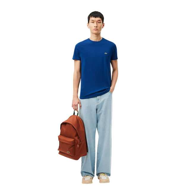 Dark Blue - Lifestyle - Lacoste Mens Pima Cotton T-Shirt