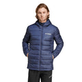 Navy - Lifestyle - Adidas Unisex Adult Terrex Lightweight Hooded Jacket