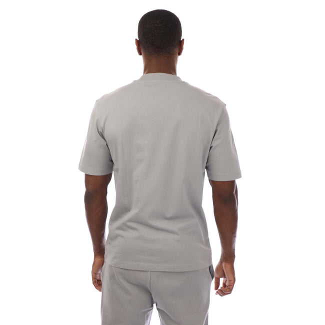 Grey - Back - Hugo Mens Nieros T-Shirt