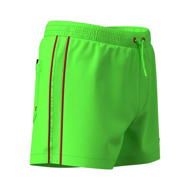 Green - Side - Diesel Mens BMBX-Ken-37 Swim Shorts