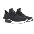 Grey - Side - Crosshatch Mens Rideout Trainers