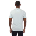 Blue - Back - Boss Mens Logo Collared T-Shirt