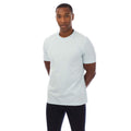 Blue - Front - Boss Mens Logo Collared T-Shirt