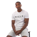 White-Grey - Lifestyle - Nicce Mens Aberdeen Loungewear Set