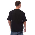 Black - Back - Hugo Boss Mens Nylon Crew Neck T-Shirt