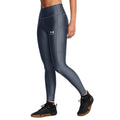 Grey - Lifestyle - Under Armour Womens-Ladies Embossed Leggings