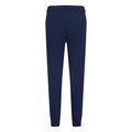Navy - Back - Nike Childrens-Kids Club Fleece Ribbed Cuff Jogging Bottoms