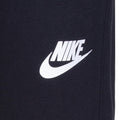 Black - Lifestyle - Nike Childrens-Kids Club Fleece Ribbed Cuff Jogging Bottoms