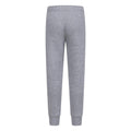 Grey - Back - Nike Childrens-Kids Club Fleece Ribbed Cuff Jogging Bottoms