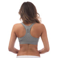 Grey - Back - Reebok Womens-Ladies Teresa Racerback Sports Bra