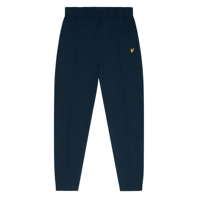 Navy - Front - Lyle & Scott Mens Interlock Pintuck Sweatpants