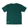 Green-White - Back - Hummel Childrens-Kids Hooped T-Shirt