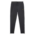 Dark Grey - Front - Lyle & Scott Mens Fly Fleece Tracksuit Bottoms