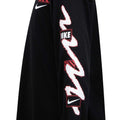 Black - Pack Shot - Nike Childrens-Kids Scribble Dri-FIT Logo Long-Sleeved T-Shirt