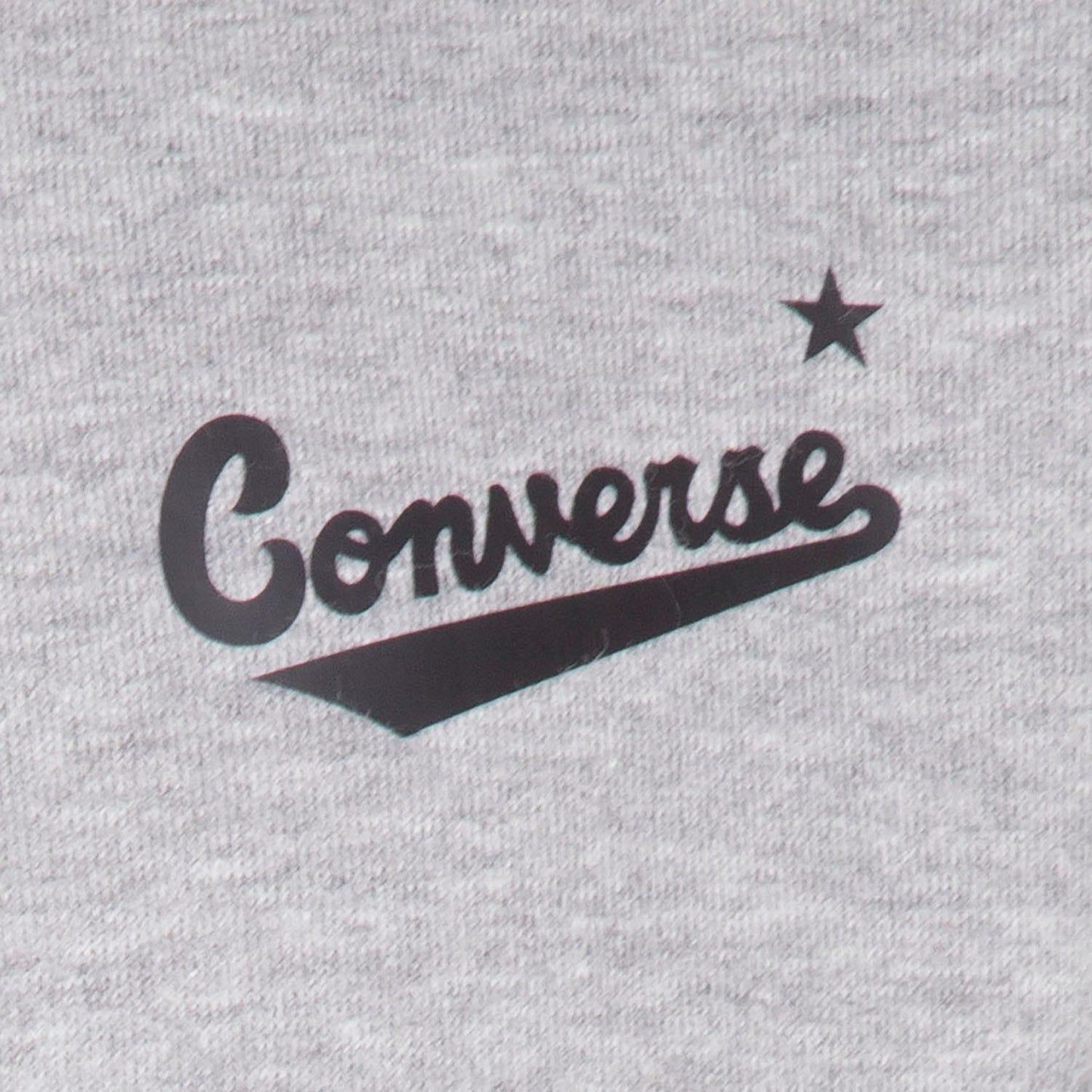 Grey - Side - Converse Childrens-Kids Logo Hoodie & Bottom Set