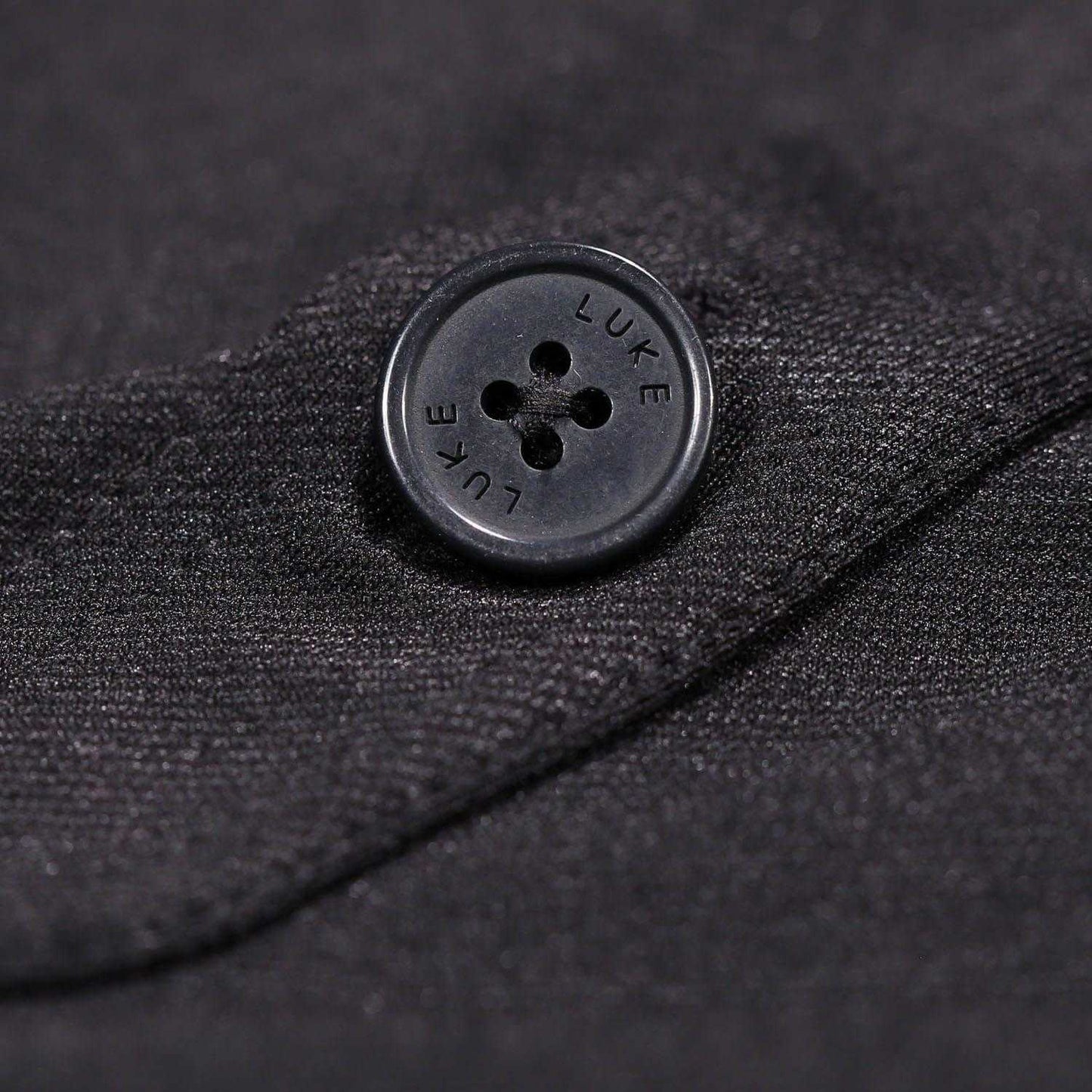 Black - Lifestyle - Luke 1977 Mens Bar Fly Patch Pocket Overshirt