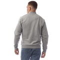 Grey - Back - Modern Amusement Mens The Pier Zip Funnel Neck Sweatshirt