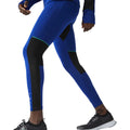 Blue - Pack Shot - Lacoste Mens Sport Leggings