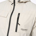 Stone - Side - Crosshatch Mens Utilate Jacket