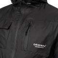 Black - Side - Crosshatch Mens Utilate Jacket
