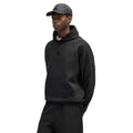 Black - Side - Hugo Mens Dagarito Relaxed Fit Hoodie