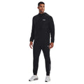 Black - Pack Shot - Under Armour Mens Woven Jogging Bottoms