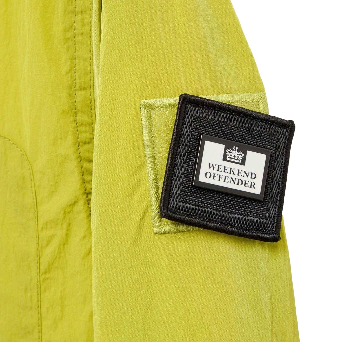 Lime - Pack Shot - Weekend Offender Mens Nicky Eyes Service Overshirt