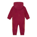 Red - Back - Nike Baby Swoosh Hooded Taped Bodysuit