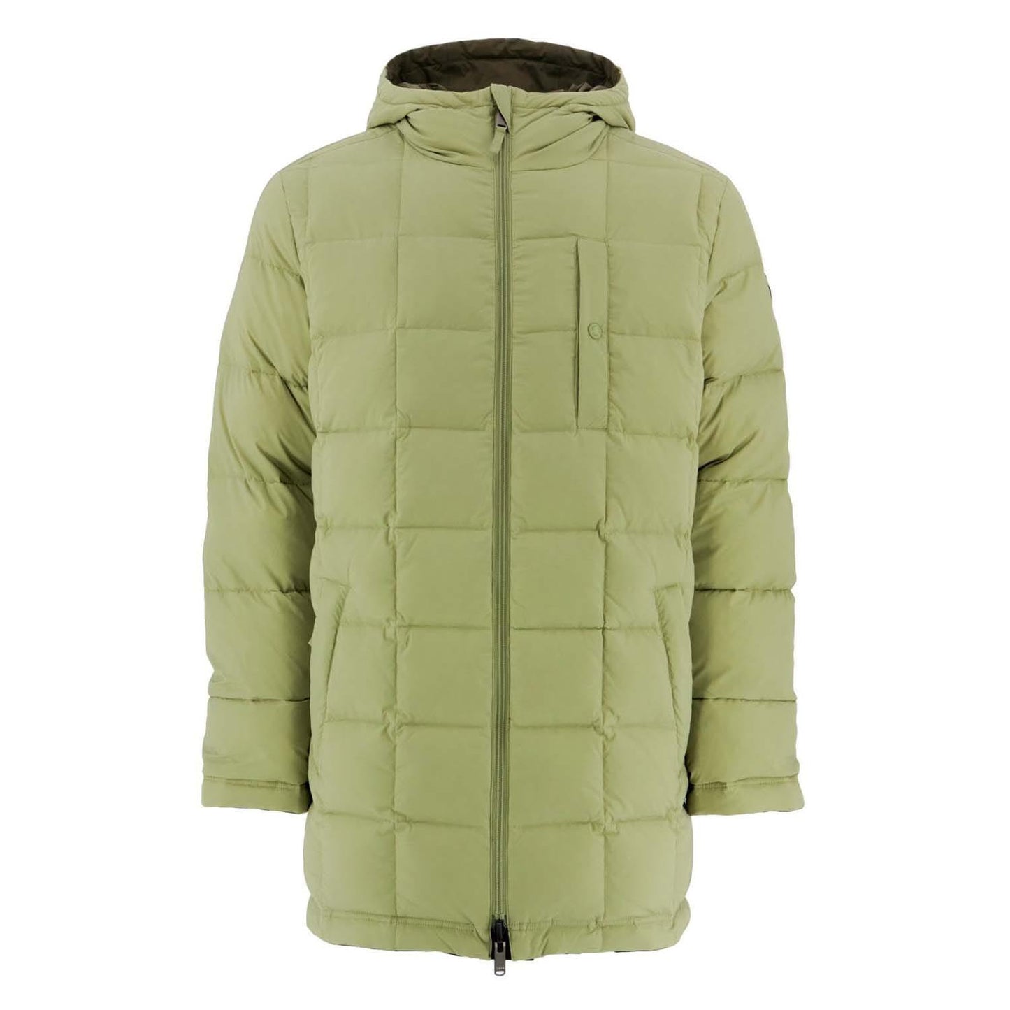 Green - Side - Jott Mens Hamilton Grand Froid Reversible Parka