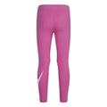 Blue - Back - Nike Womens-Ladies Leg A See Logo Leggings