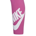 Blue - Pack Shot - Nike Womens-Ladies Leg A See Logo Leggings