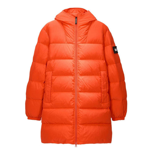 Orange - Front - Weekend Offender Mens Sapporo Down Longline Padded Jacket