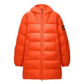 Orange - Front - Weekend Offender Mens Sapporo Down Longline Padded Jacket