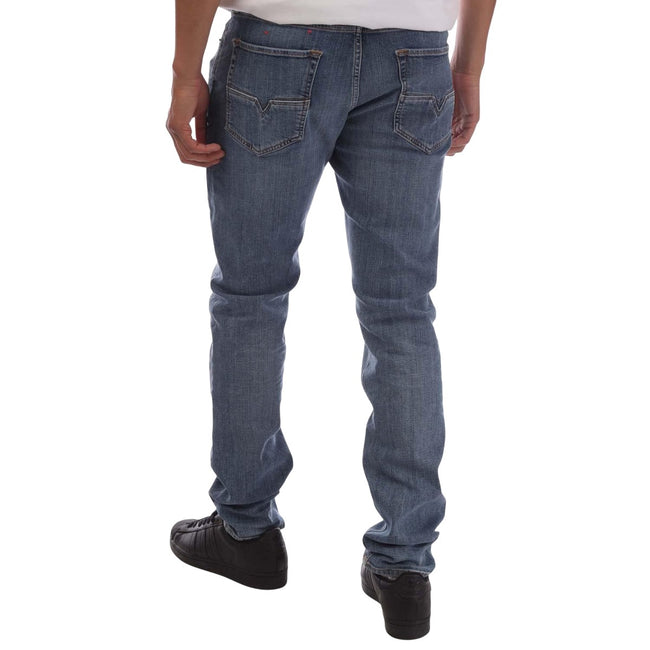 Denim - Back - Diesel Mens 1986 Larkee Beex Jeans