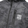 Black - Side - Crosshatch Mens Janscore All-Over Print Jacket