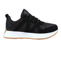 Black - Back - Where´s That From Womens-Ladies Suede Running Trainers