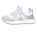 Beige - Back - Where´s That From Womens-Ladies Suede Running Trainers